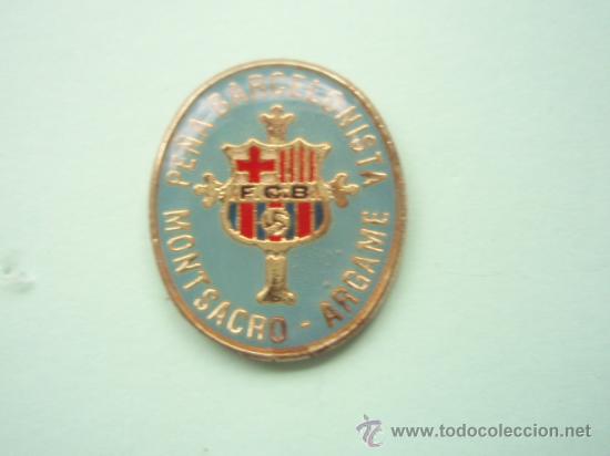 Sammelleidenschaft Sport: Pin's de la Pe&ntilde;a Barcelonista Montsacro