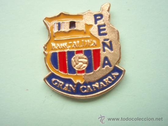 Sammelleidenschaft Sport: Pin's de la Pe&ntilde;a Barcelonista Gran Canaria