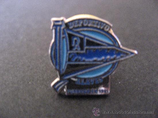 Sammelleidenschaft Sport: PIN DE OJAL FUTBOL,DEPORTIVO ALAVES.