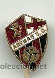 Collezionismo sportivo: (125-P)PIN DE AGUJA FUTBOL ORIGINAL DE EPOCA ARENAS S.D.
