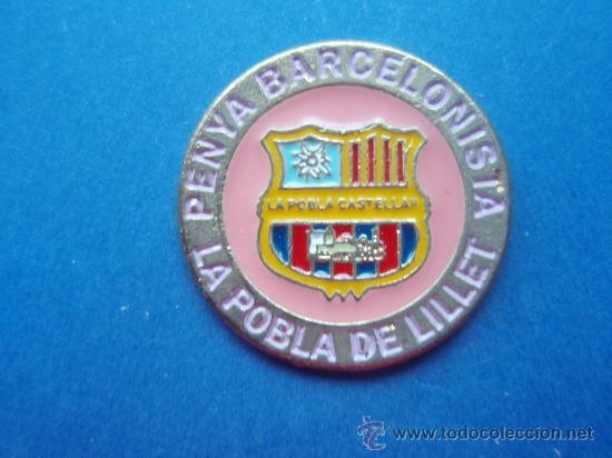 Sports collectibles: Pe&ntilde;a Barcelonista  la Pobla de Lillet  buena calidad original