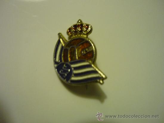 Collectionnisme sportif: PIN FUTBOL REAL SOCIEDAD CON AGUJA