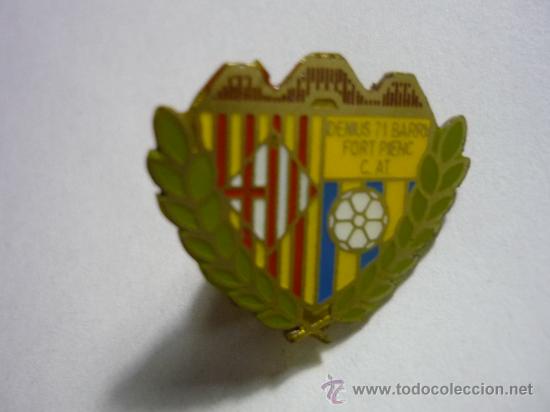 Collezionismo sportivo: PIN FUTBOL DEMUS 71 BARRIO FORT PIENC