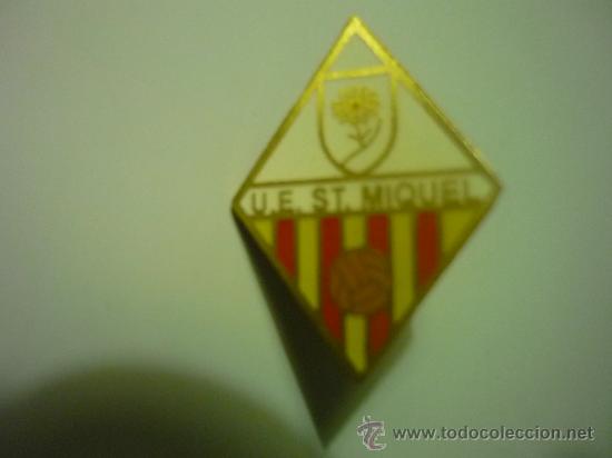 Coleccionismo deportivo: pin futbol U.E.SAN MIQUEL