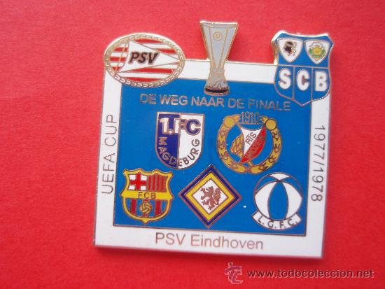 Coleccionismo deportivo: Pin's de la Uefa del 1.977 - -1.978