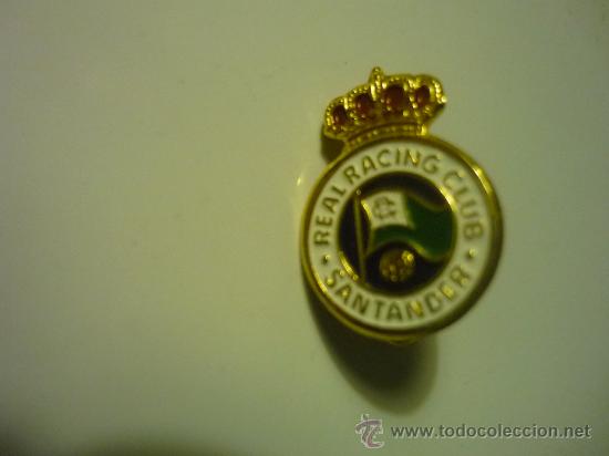 Sammelleidenschaft Sport: pin futbol racing santander -aguja