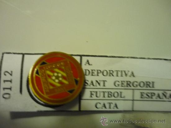 Collezionismo sportivo: PIN FUTBOL S.GREGORI
