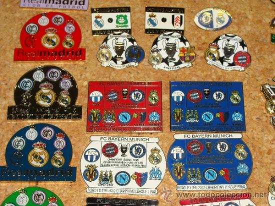 Espectacular Coleccion De Pins Del Real Madrid Sold Through Direct Sale