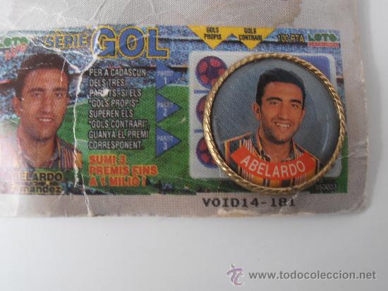 Collectionnisme sportif: Antiguo pin's de Abelardo  del F.C.Barcelona  completamente nuevo