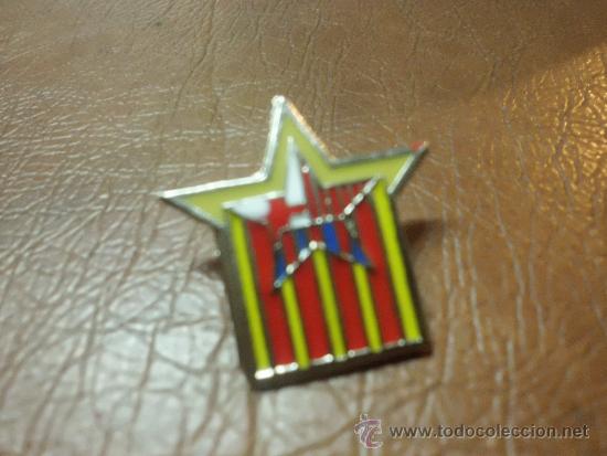 Collectionnisme sportif: Pin F C Barcelona Estelada Blaugrana (estrella con motivos del escudo Bar&ccedil;a)