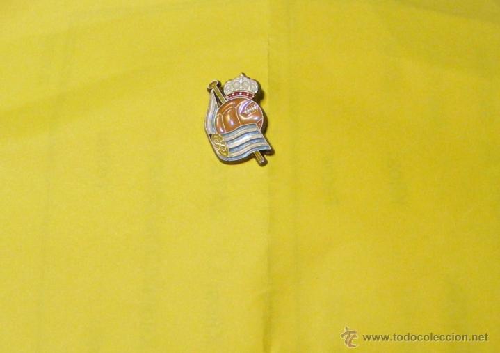 Coleccionismo deportivo: PIN - REAL SOCIETAT - Foto 1