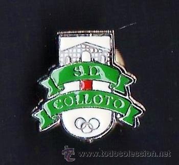 Sammelleidenschaft Sport: pin - futbol - s.d. colloto / asturias - metal esmaltado - a&ntilde;os 90 - ep 1/3