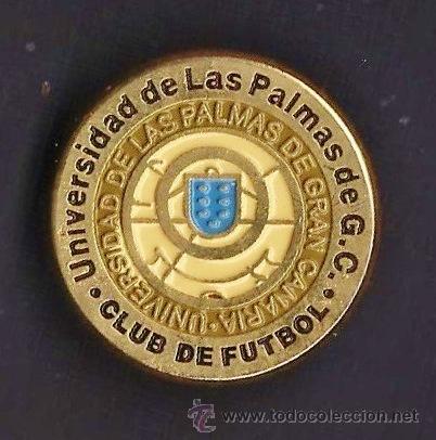 Coleccionismo deportivo: pin - futbol - universidad las palmas de g.c.- las palmas - metal esmaltado - ep 4