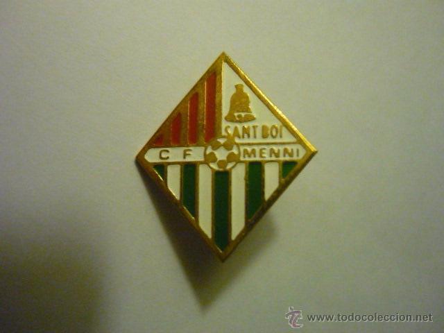 Sammelleidenschaft Sport: pin futbol cf menni.-sant boi --aguja