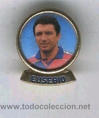 Coleccionismo deportivo: PIN EUSEBIO * BAR&Ccedil;A *  diario Sport - Foto 1