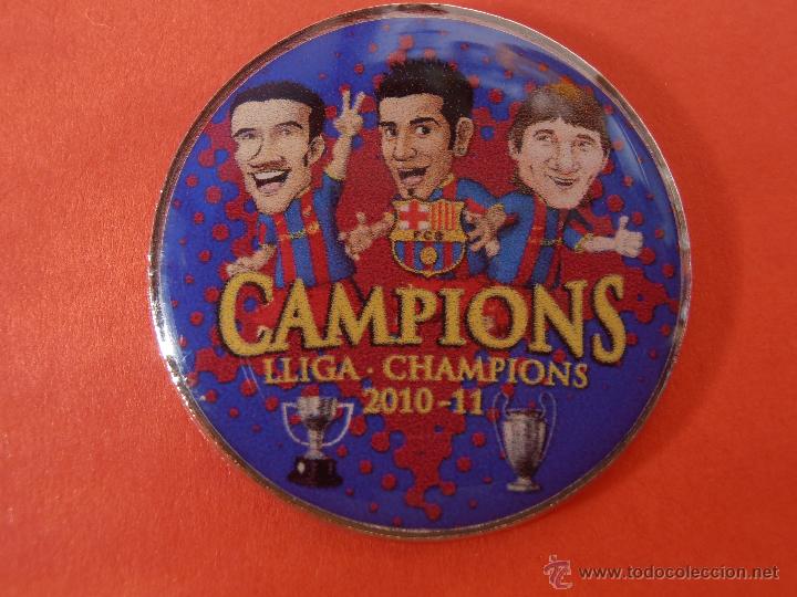 Coleccionismo deportivo: Pins de la champions del 2.010-2.011 - Foto 1