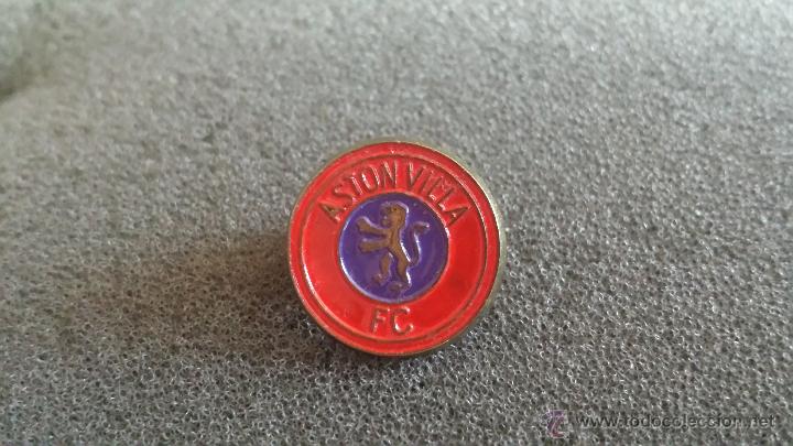 Collezionismo sportivo: PIN ESCUDO FUTBOL CLUB ASTON VILLA F.C.( EQUIPO LIGA INGLATERRA)