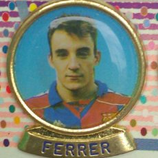 Coleccionismo deportivo: BARÇA / FC BARCELONA - PIN ALBERT FERRER - DEFENSA LATERAL TITULAR DEL DREAM TEAM