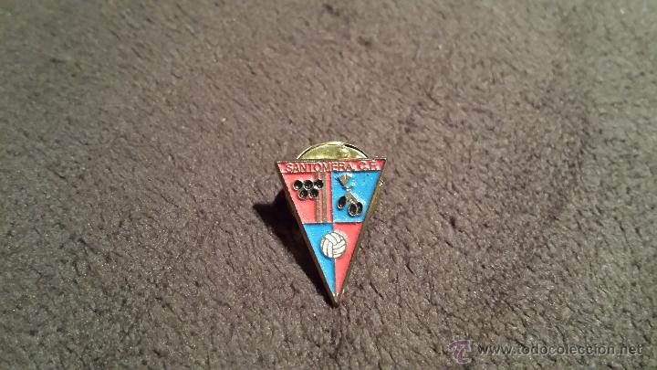 Collezionismo sportivo: PIN ESCUDO EQUIPO SANTOMERA CLUB FUTBOL (CLUB DE MURCIA)