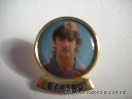 Coleccionismo deportivo: PIN  DEL BAR&Ccedil;A -  BAKERO - ESMALTADO - - Foto 1