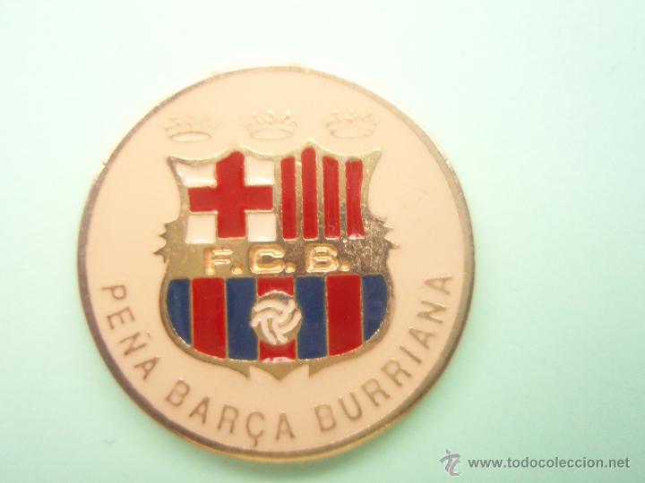 Coleccionismo deportivo: Pe&ntilde;a Barcelonista Burriana - Foto 1