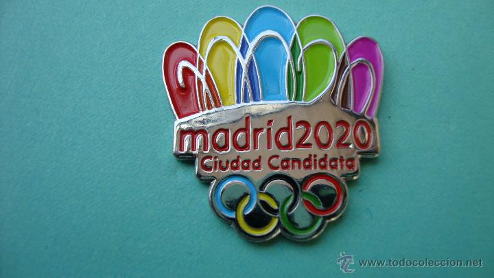 Colecionismo desportivo: Pin's Madrid 2.020 Ciudad Candidata