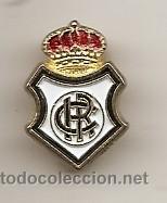 Coleccionismo deportivo: Recreativo de Huelva. Insignia de f&uacute;tbol