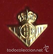 Coleccionismo deportivo: PINS BA&Ntilde;ADO ORO DEL BETIS