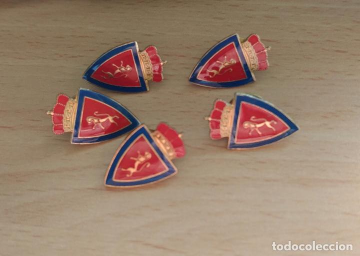 Collezionismo sportivo: insignia solapa pins, escudo real zaragoza club de futbol