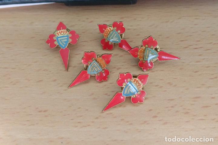 Collezionismo sportivo: insignia solapa pins, escudo real club celta de vigo de futbol