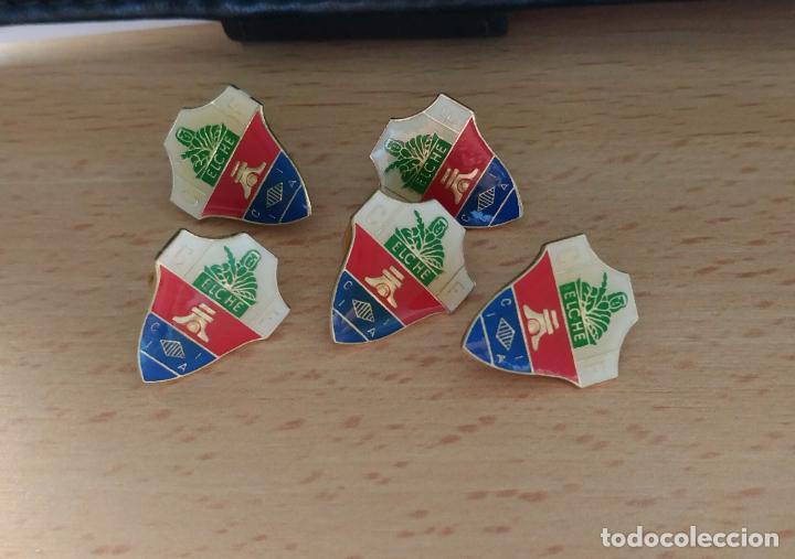 Collezionismo sportivo: insignia solapa pins, escudo elche club de futbol