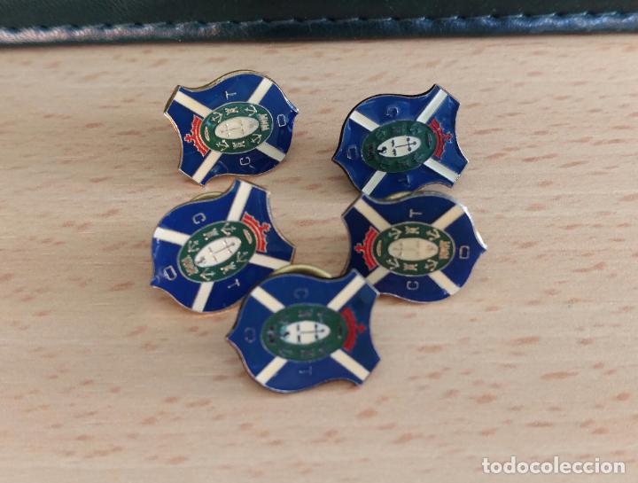 Collezionismo sportivo: insignia solapa pins, escudo club deportivo tenerife de futbol