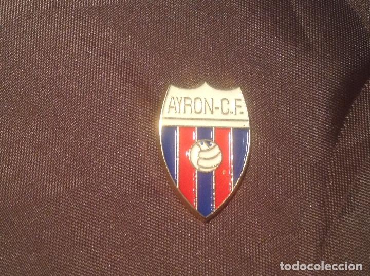 Collezionismo sportivo: Pin Sin Aguja Ayron C.F.