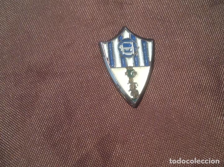 Colecionismo desportivo: Pin Sin Aguja Uni&oacute;n Sport San Vicente, Baracaldo, Vizcaya