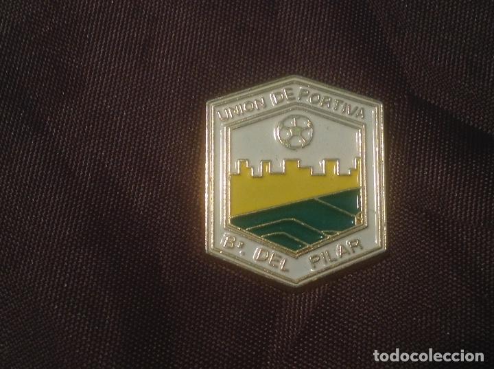 Collezionismo sportivo: Pin Sin Aguja Uni&oacute;n Deportiva del Pilar