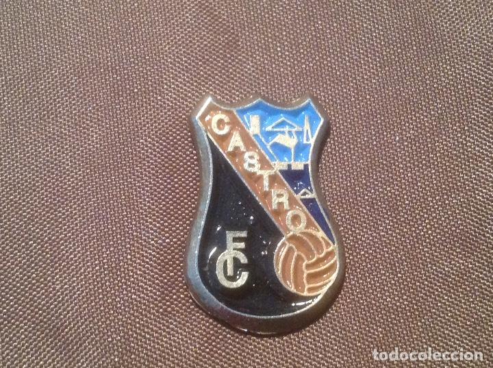 Colecionismo desportivo: Pin Sin Aguja FC Castro