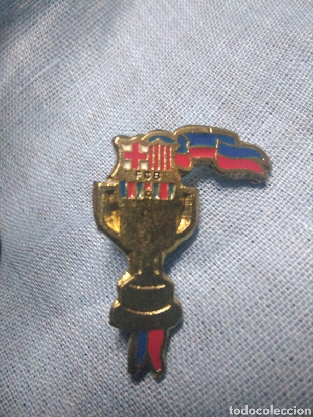 Sammelleidenschaft Sport: Pin F C Barcelona Copa Rey Rei