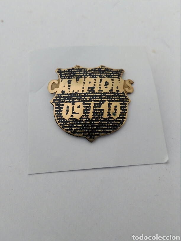 Collezionismo sportivo: Pin Campions Lliga F C Barcelona Bar&ccedil;a 2009 2010