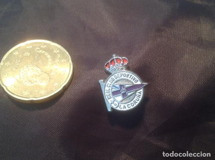 Collectionnisme sportif: Pin Deportivo de la Coru&ntilde;a