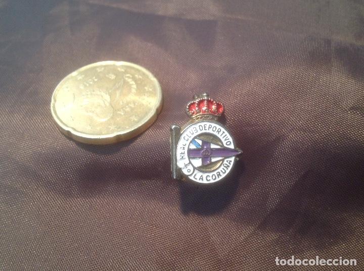 Collectionnisme sportif: Pin Deportivo de la Coru&ntilde;a