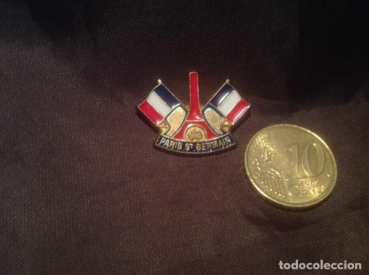 Collectionnisme sportif: Pin Sin Aguja Par&iacute;s St. Germain Francia