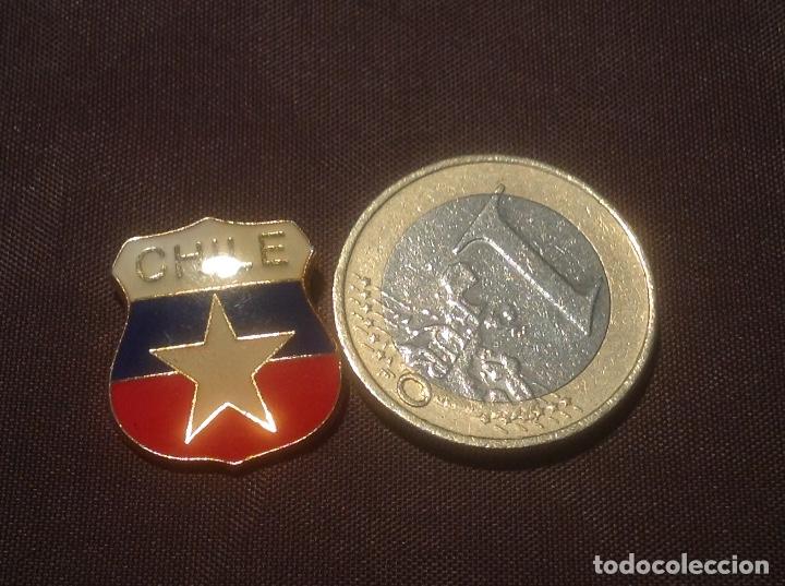 Colecionismo desportivo: Pin Sin Aguja Chile
