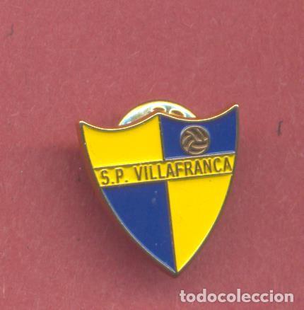 PIN S.P. VILLAFRANCA DE VILLAFRANCA DE LOS BARROS, COMPLETO CON AGUJA Y CIERRE, VER FOTOS (Coleccionismo Deportivo - Pins de Deportes - Fútbol)