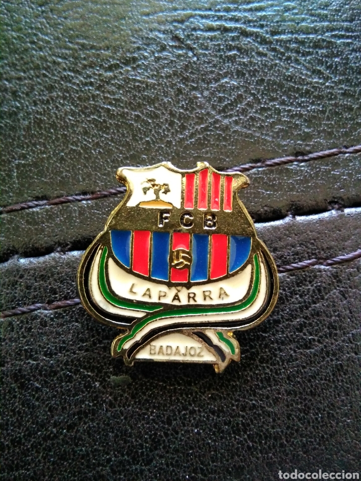 Collezionismo sportivo: Pin Pe&ntilde;a Penya Barcelonista Laparra Badajoz