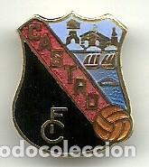 Coleccionismo deportivo: (P-75)INSIGNIA DE AGUJA ESMALTADA CASTRO URDIALES F.C.