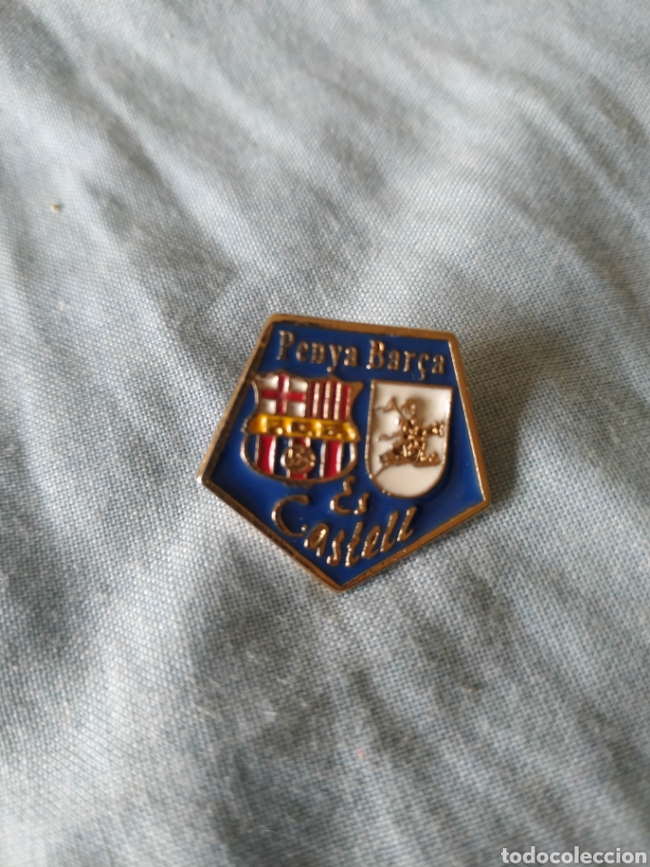 Sammelleidenschaft Sport: Pin F C Barcelona Bar&ccedil;a Penya Pe&ntilde;a Barcelonista Es Castell