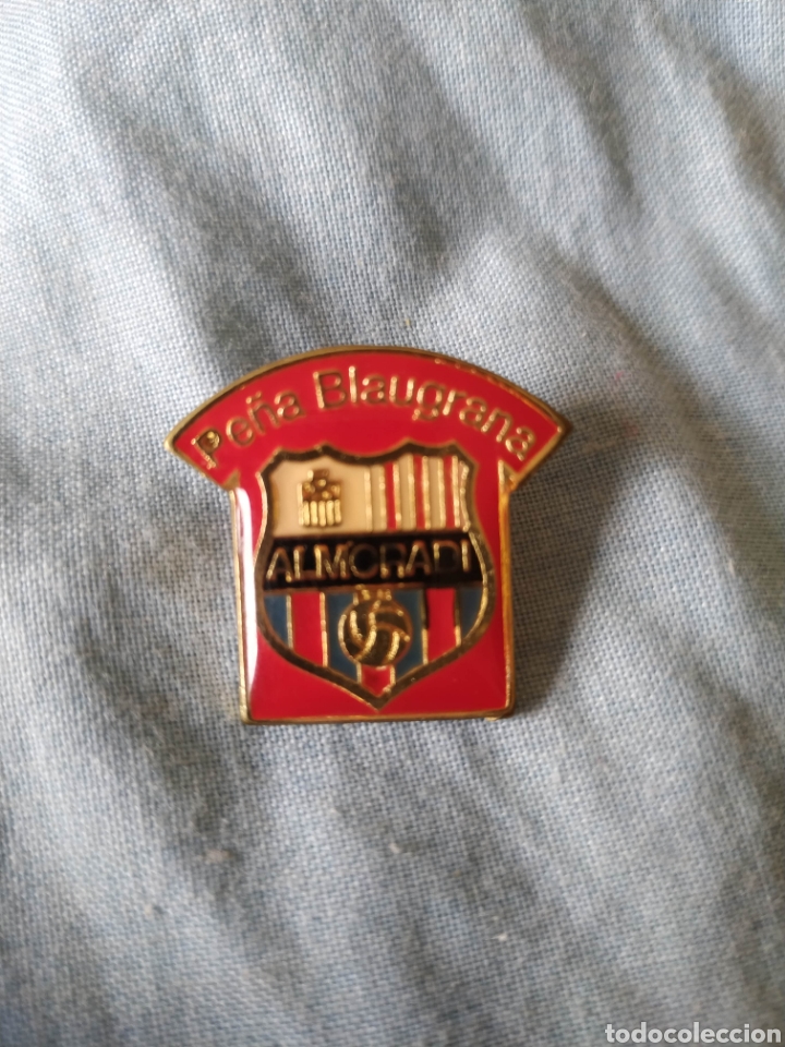 Colecionismo desportivo: Pin F C Barcelona Bar&ccedil;a Penya Pe&ntilde;a Barcelonista Almoradi