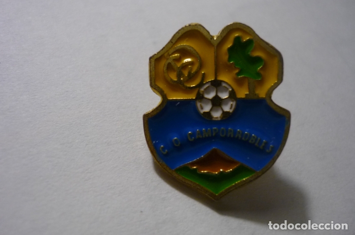 Sammelleidenschaft Sport: PIN FUTBOL CD CAMPORROBLES