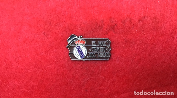 Sammelleidenschaft Sport: Pin vintage Real Madrid a&ntilde;os 90