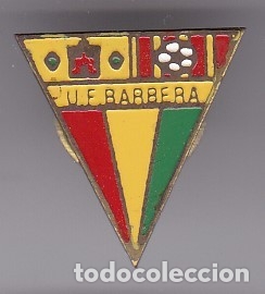 Collezionismo sportivo: PIN DE FUTBOL DEL CLUB DEPORTIVO BARBERA - BARCELONA (FOOTBALL)